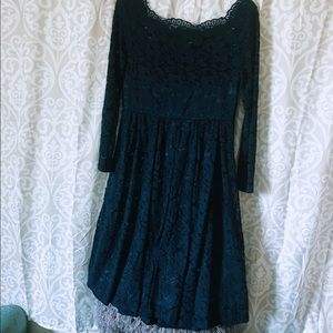 Apt 9 blue lace dress
